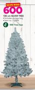 180cm Silver Tree
