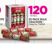 20 Pack Bulk Crackers-Per Pack