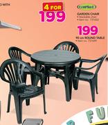 Cenplast 90cm Round Table