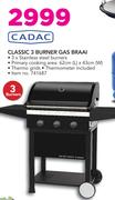 Cadac Classic 3 Burner Gas Braai