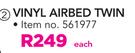 Out & About Vinyl Airbed Twin-Each