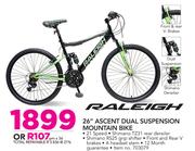 Raleigh 26" Ascent Dual Suspension Mountain Bike