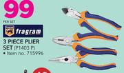 Fragram 3 Piece Plier Set P1403P-Per Set