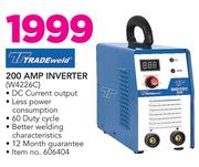 Tradeweld 200 Amp Inverter W4226C