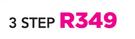 Home Quip 3 Step Ladder-Each