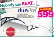 Duolite Awning 1200mm-Each