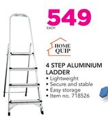 Home Quip 4 Step Aluminium Ladder