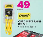 Addis Cub 3 Piece Paint Brush-Per Ser
