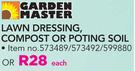 Garden Master Lawn Dressing Compost Or Poting Soil-Each