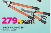 Garden Master 3 Piece Pruning Set