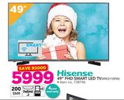 Hisense 49" FHD Smart LED TV 49K3110PW