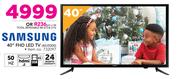 Samsung 40" FHD LED TV 40J5000