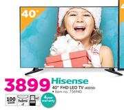 Hisense 40" FHD LED TV 40D50/