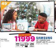 Samsung 49" Curved UHD Smart LED TV 49KU7350