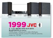 JVC 2.1 Ch. Micro DVD Hi-Fi with Bluetooth UX-DN721