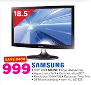 Samsung 18.5" LED Monitor LS19D300NY XA