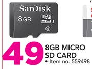 SanDisk 8GB Micro SD Card