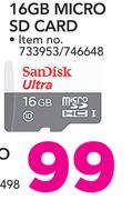 SanDisk 16GB Micro SD Card