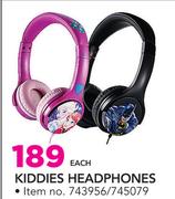 Disney Frozen Kiddies Headphones-Each