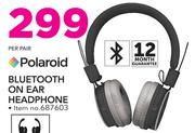 Polaroid Bluetooth On Ear Headphone-Per Pair