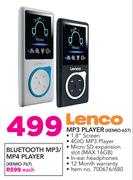 Lenco MP3 Player XEMIO-657