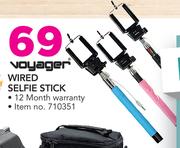 Voyager Wired Selfie Stick
