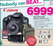 Canon DSLR Twin Lens Camera Bundle 1300D