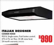 Italian Designer Cooker Hood