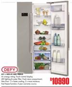 Defy 621Ltr Side By Side Fridge