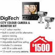 Digitech CCTV Colour Camera & Monitor Kit
