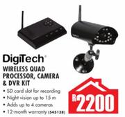 digitech cctv wireless quad kit