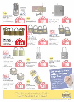 Builders Warehouse : Secure Your Home With Us (21 Mar - 03 May 2017), page 11