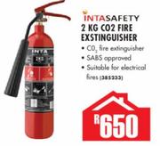 Inta Safety 2KG CO2 Fire Extinguisher