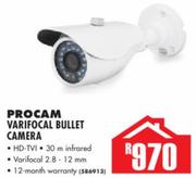 Procam Varifocal Bullet Camera