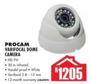 Procam Varifocal Dome Camera