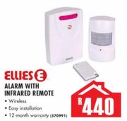 Ellies Alarm With Infrared Remote