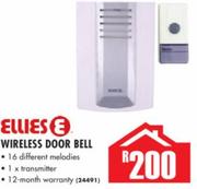 Ellies Wireless Door Bell