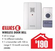 Ellies Wireless Door Bell