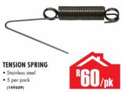 Stainless Steel Tension Spring-5 Per Pack
