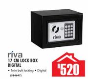 Riva 17cm Lock Box Digital