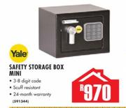 Yale Safety Storage Box Mini