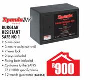 Xpanda Diy Burglar Resistant Safe NO 1