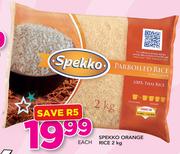 Spekko Orange Rice-2Kg