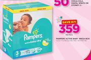 Pampers Active Baby Mega Box-Per Pack