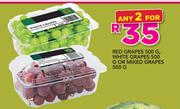 Red Grapes-500g, White Grapes-500g Or Mixed Grapes-500g-For 2