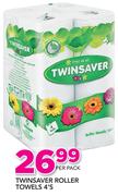 Twinsaver Roller Towels-4's Per Pack