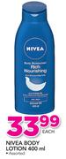 Nivea Body Lotion Assorted-400ml