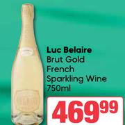 Luc Belaire Brut Gold French Sparkling Wine-750ml
