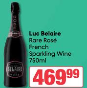 Luc Belaire Rare Rose French Sparkling Wine-750ml
