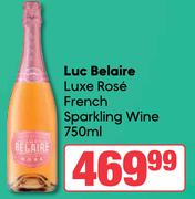 Luc Belaire Luxe Rose French Sparkling Wine-750ml